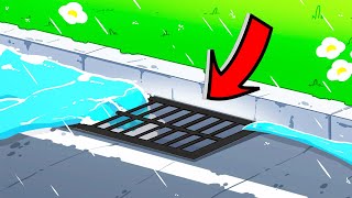 How does storm drainage work?