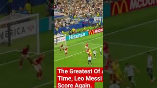 The Greatest of all Tim, Leo messi score Again.. #fifaworld #egyptianmessi #messi