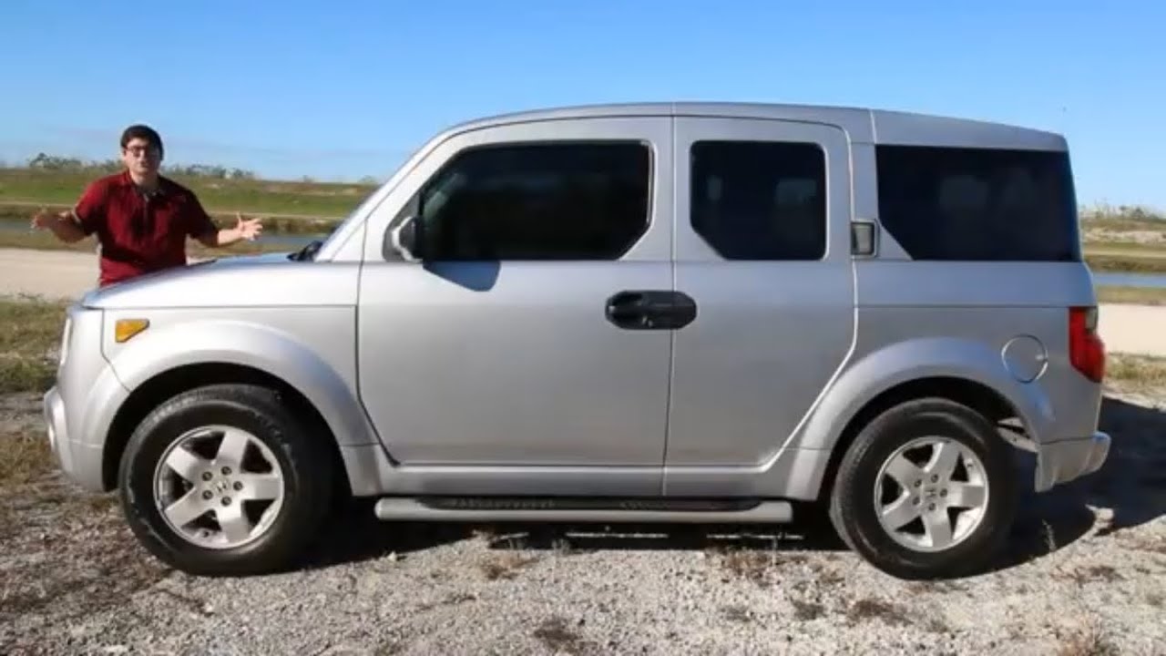 Física Marquesina rifle El 2004 HONDA ELEMENT EX (Un auto muy peculiar de la marca Honda) revision  prueba review en español - YouTube