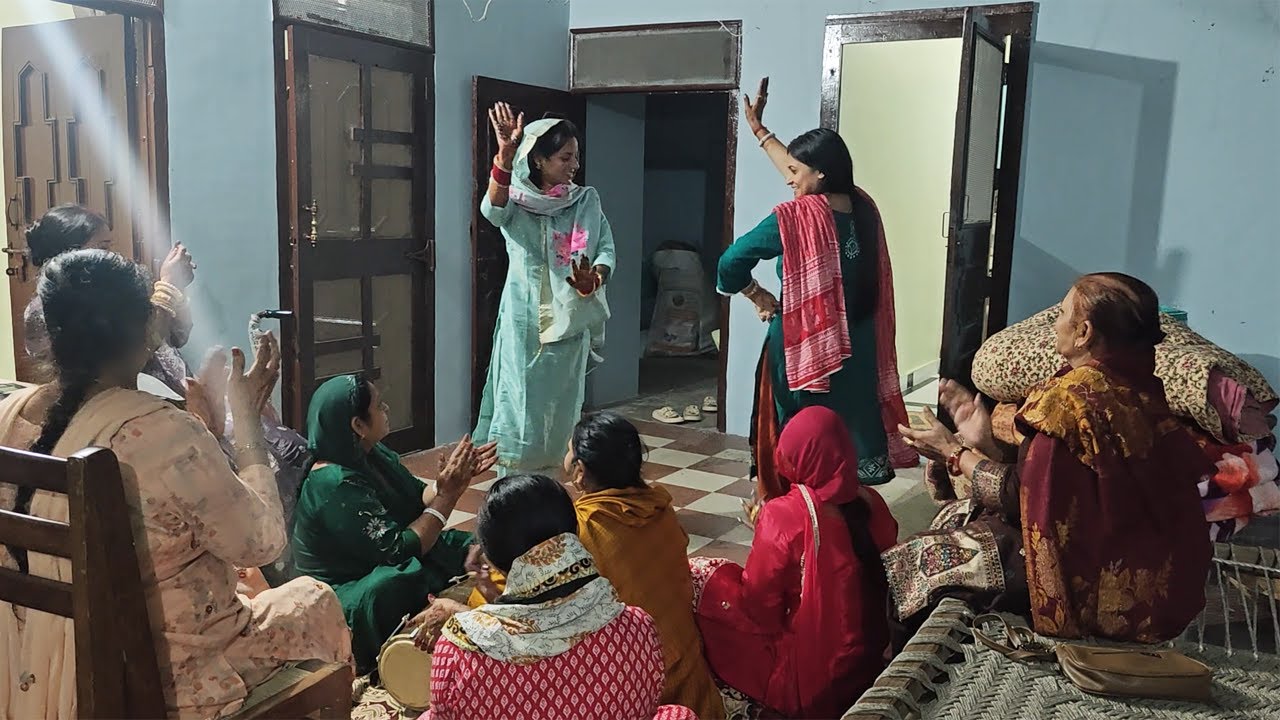 🌸सारी रस्म पूरी करने के बाद 🌸नई भाभी ने लगाए सबके साथ ठुमके 🌸और बहुत सारी मस्ती 🌸