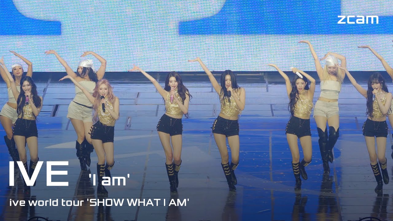 아이브 IVE 'I am' ive world tour 'SHOW WHAT I AM' 4K 60P - YouTube