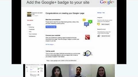 Hangouts On Air: GOMC Learning Series, Part 1 - Growing your business with Google+