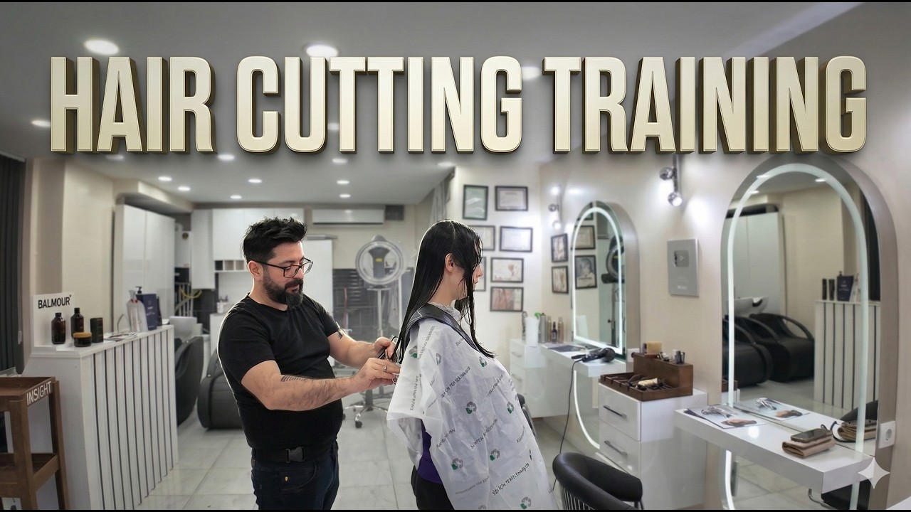 Haircut Education | Professional Hair Cutting Techniques Step by Step