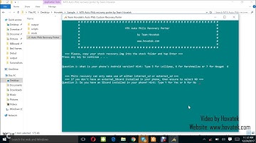 How to port Philz for Mediatek using auto Philz recovery porter