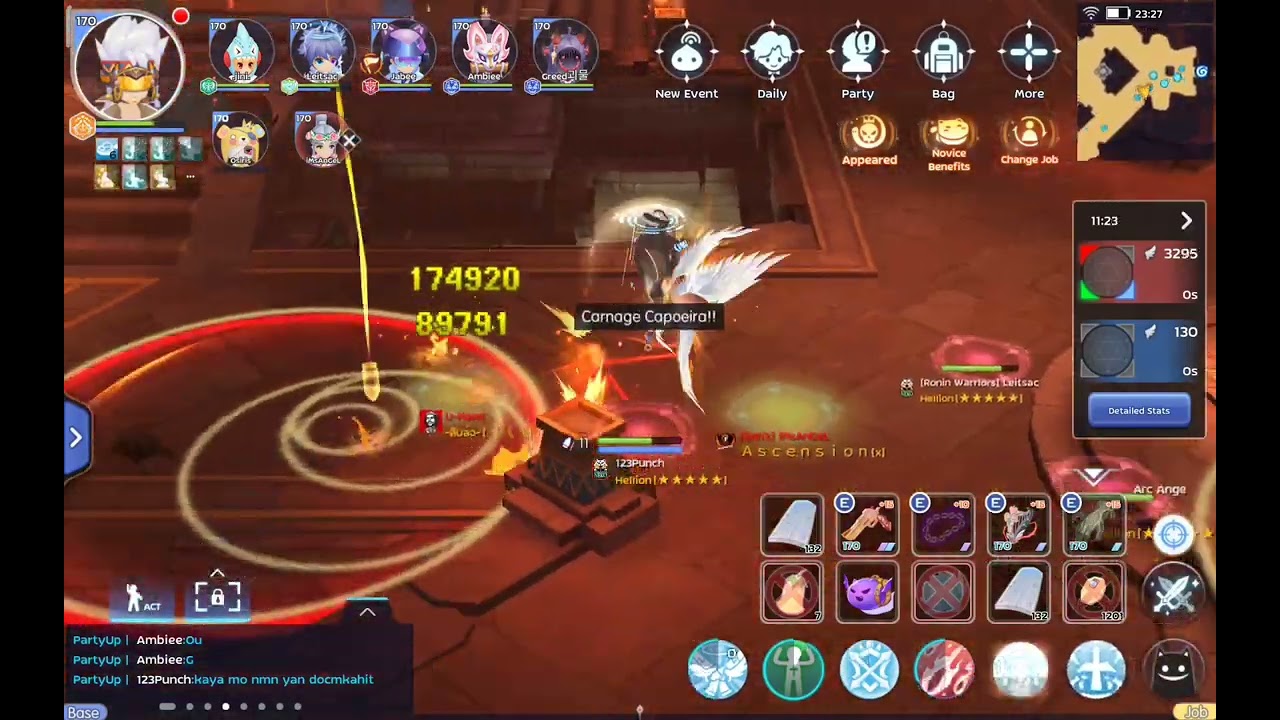 Ragnarok M:Magic Prison S10 Tyrant POV