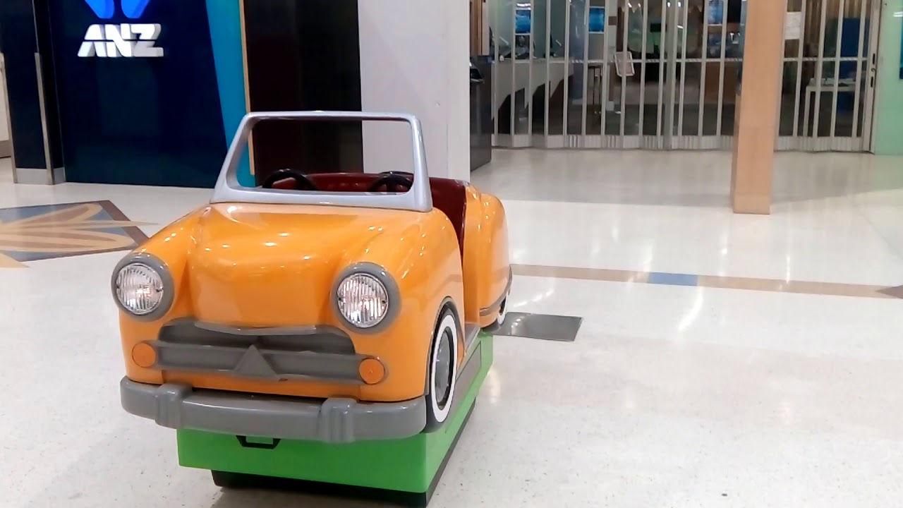 Roadster Coin Operated Car Ride - YouTube