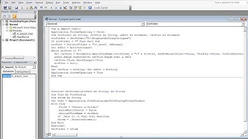 How to import multiple text files into Microsoft Word by using Macro