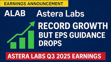 🚨 $ALAB EARNINGS REVEALED! Astera Labs Q3 2025 Earnings Beat Fuels AI Chip Rally