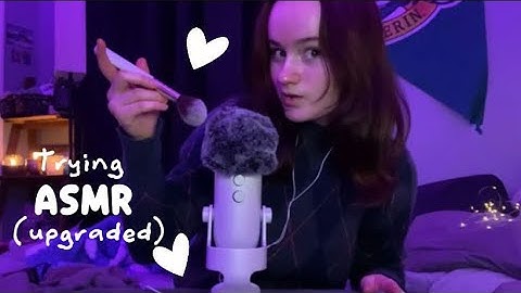 Trying ASMR for the first time! (part 2) 💜