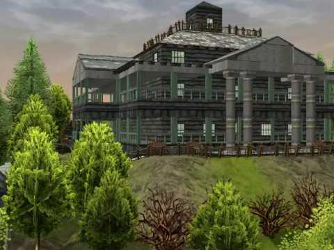 Roller Coaster Tycoon Spooky Building Roller Coaster Tycoon Spooky Building