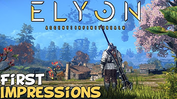 Elyon 2022 Eerste indrukken "Is het de moeite waard om te spelen?"