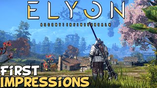 Elyon 2022 First Impressions "Is It Worth Playing?" screenshot 1