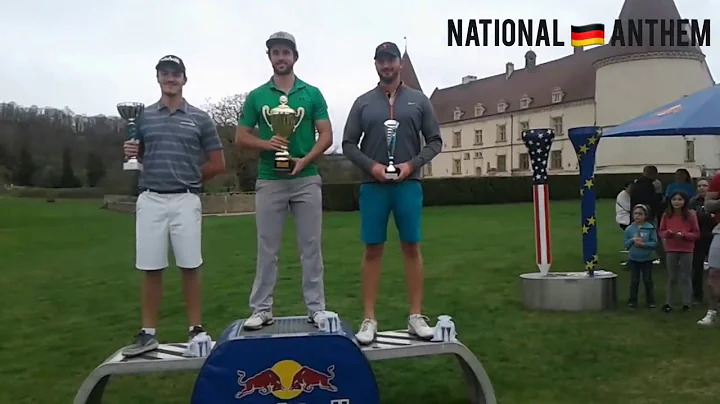 The German National Anthem honors the champion Rob...