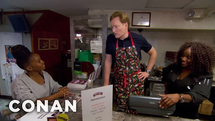 Conan Works At Sylvias Restaurant | CONAN on TBS