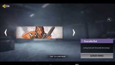 How to UNLOCK/GET Venerable Brat CALLING CARD in COD Mobile | Venerable Brat Legendary CALLING CARD