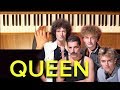 Bohemian rhapsody queen piano tutorial easy