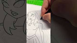 SUPERGIRL! Cartoon Drawing 😉 #art #drawing #comics #supergirl