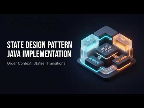Master State Design Pattern in Java with Order Lifecycle