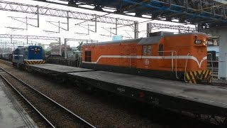 (音量注意)雙貨列嘉義站同時開車