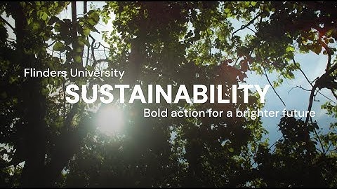 Sustainability at Flinders University