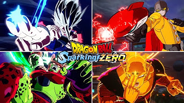 【Sparking! ZERO】DLC『正義のヒーロー』全必殺技＆変身演出集【Dragon Ball】
