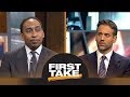 Stephen A. and Max react to Thunder losing to Jazz in first round of playoffs | First Take | ESPN