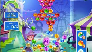 Bubble Witch 2 Saga Level 1959 with no booster & 5 bubbles left