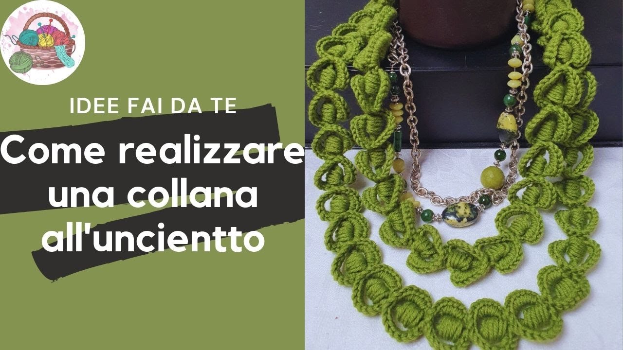 Tutorial dettagliato: come realizzare una collana all'uncinetto