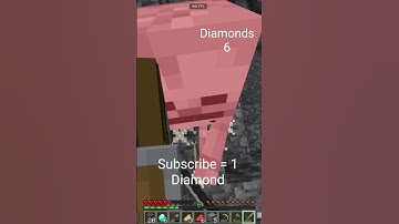 Day 4 Of Mining 1 Diamond For 1 Subscriber #challenge #minecraft #gaming