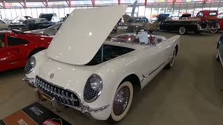 1953 Chevrolet Corvette Roadster at Mecum auction in Kissimmee 2025.