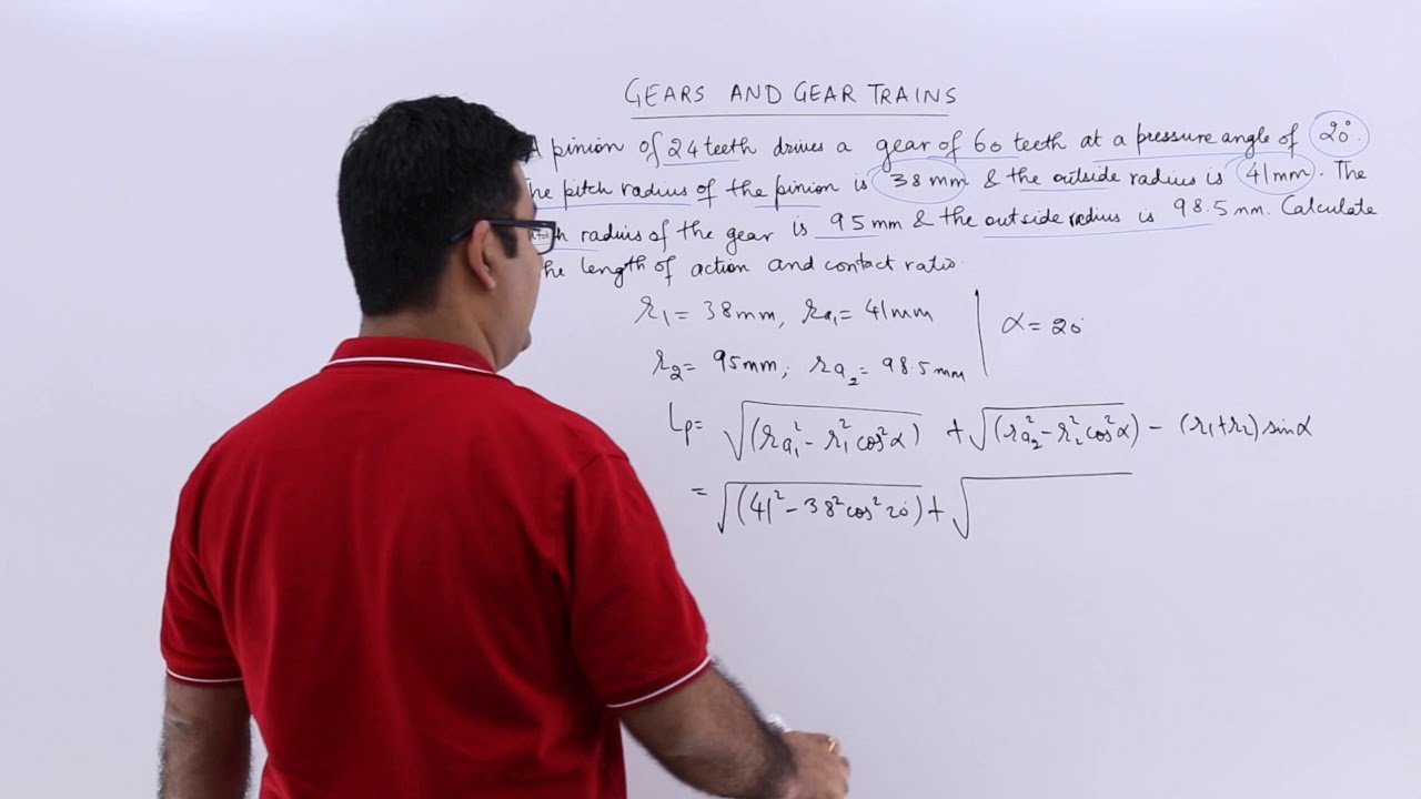 Problem 1 On Gears