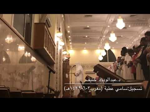 مغربية مرئية وجميلة لإمام الحرم النبوي سابقا الشيخ د عبدالودود حنيف 3 جمادى الأخرة 1439