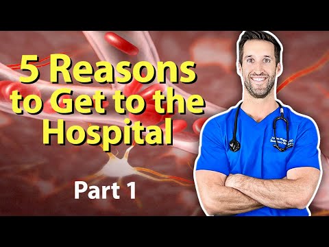 ER Doctor Explains 5 Reasons to Get to the Hospital: Part 1