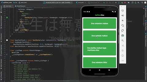 Demo Aplikasi Doa Doa Harian
