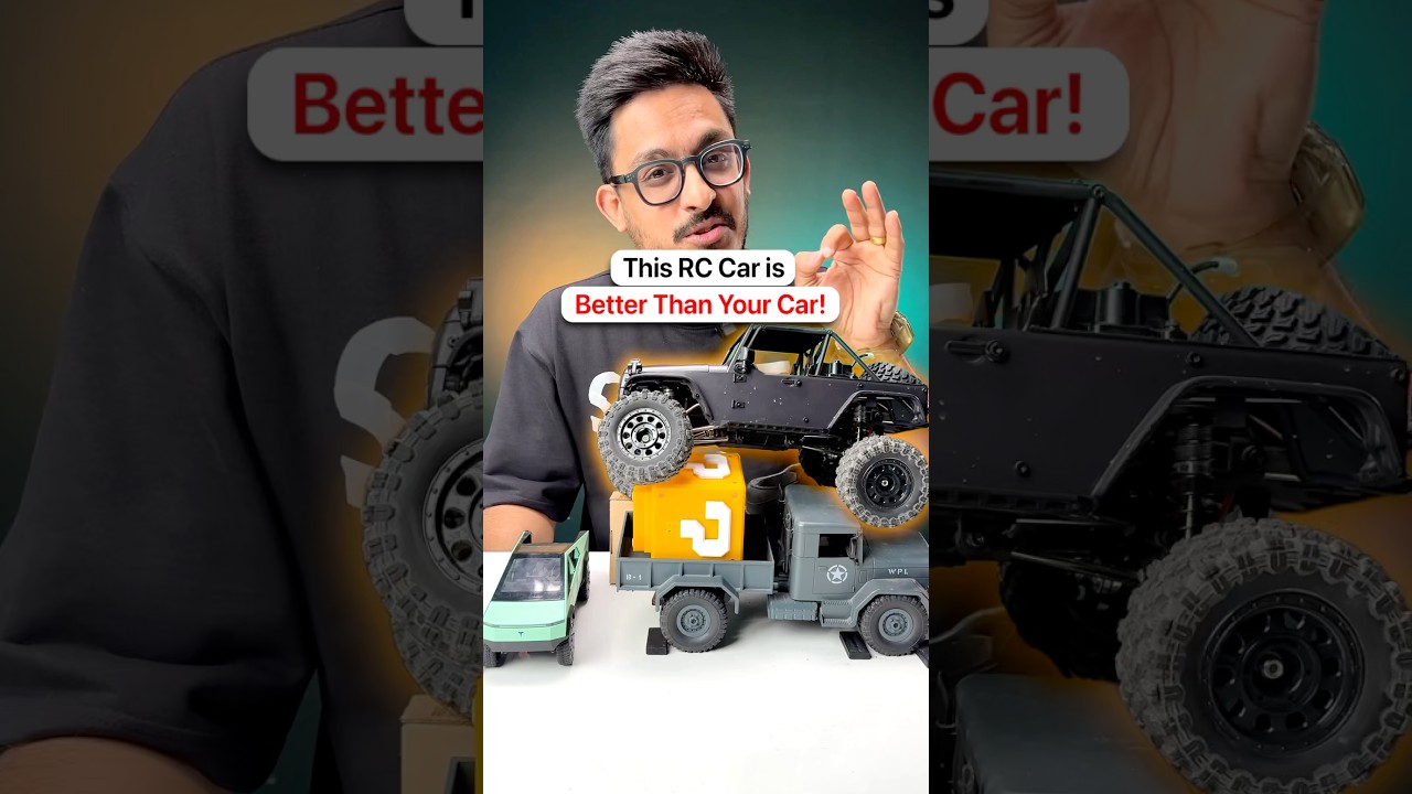 The 4X4 RC Car With Cruise Control! 🔥