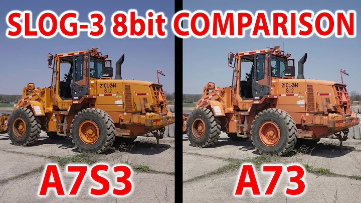 Sony A7SIII vs A7III Slog3 8bit 4k24fps comparison