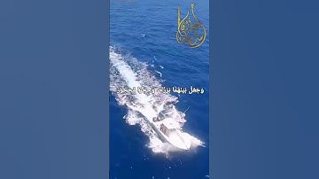 وَهُوَ الَّذِي مَرَجَ الْبَحْرَيْنِ | القارئ أسامة عطران