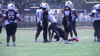 JAMES HILL SPORTS FHSAA FOOTBALL EVANS 28 JONES 25 F TROJANS STOP RUN 9-6-25