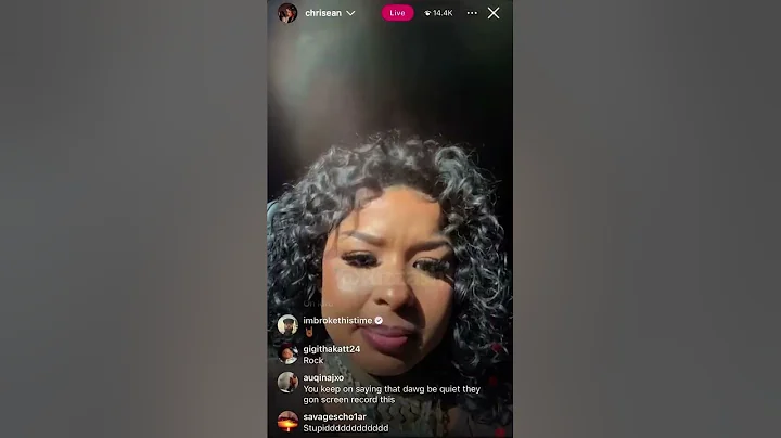 Chrisean Rock & Tesehki Go Back And Forth On IG Live Over Abuse Allegations (10.21.2025)