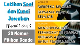 LATIHAN SOAL MODUL 1 DAN 2 : DIKLAT PEMBATIK 2021 screenshot 5