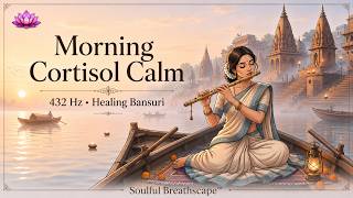 Morning Cortisol Detox 🌿 Raag Bhairavi Bansuri 432 Hz for Stress Relief, Anxiety & Mental Clarity screenshot 5