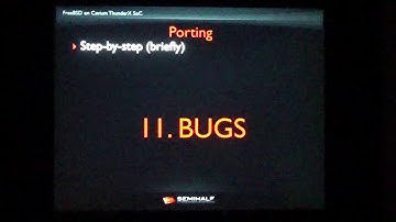 P09B: FreeBSD on Cavium ThunderX System on a Chip - Zbigniew Bodek