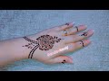 كيفيه رسم حنه سهله وبسيط للمبتدئين 🌼✨ حناء العيد ناعمه وجميله🌸