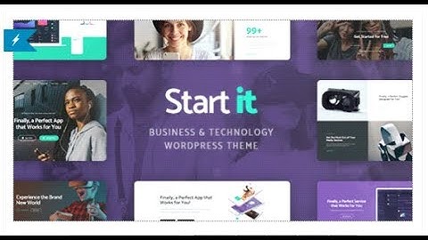Start It - Technology & Startup WP Theme | Themeforest Templates