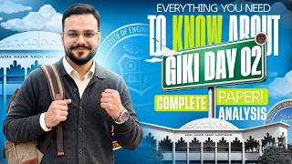 GIKI 2026 Day 02 Paper Solutions | GIKI 7th July Test MCQs with Answers | GIKI 2026 Day 02 Test 2026