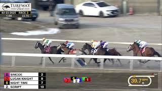 RACE 3 PROGRAM 2/23/2025