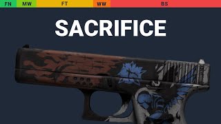 Glock-18 Sacrifice - Skin Float And Wear Preview