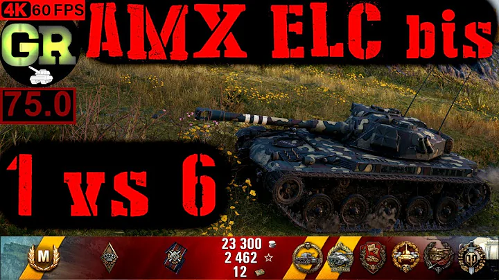 75_World of Tanks AMX ELC bis WoT Replay - 9 Kills 1.6K DMG(Patch 1.4.0)