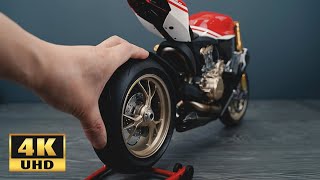 [SUPERBIKE]  DUCATI 1299 PANIGALE S ANNIVERSARIO 1:4 Scale Die-cast kit★PART 3