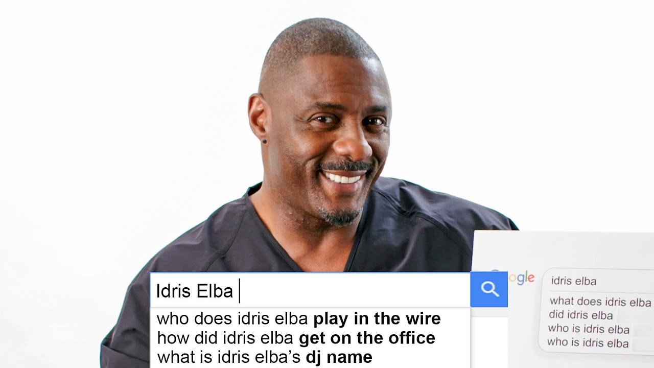 Idris Elba Responds to Top Google Searches